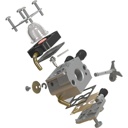 Carburetor for Stihl FS38 FS45 FS46 FS55 FS55r FS55rc FS74 FS75 FS80 FS85 KM55 HL45 KM55r, Lawn Mower Carburetor with Gaskets, Primer Bulbs and Spark Plugs.