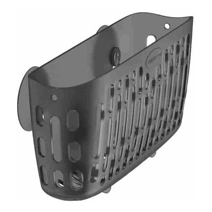 Kitchen Sponge Holder, Sink Organizer, 3x Strong Suction Cups or Transparent Gray Countertop.