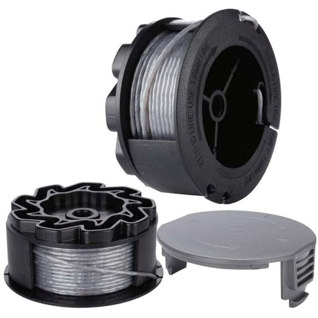 2-pack UniversalGrassCut Trimmer Line for BOSCH 18-26 18-260, Compatible with F016800570, Includes Guard.