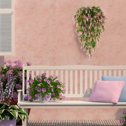 Artificial Plant 2 pcs UV Resistant Artificial Hanging Plants.