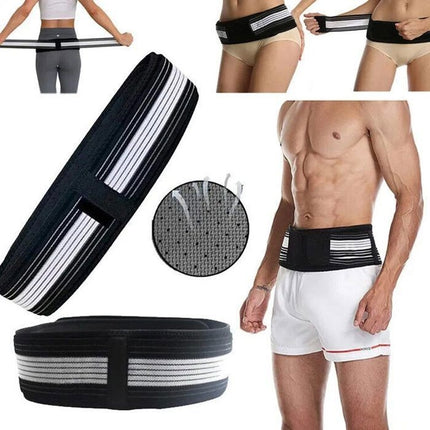 Abdominal and Back Support Belt for Back, Postpartum Body Shaping, Breathable Back Belt for Men.