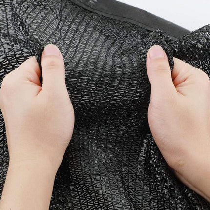 Sunshade Net 8 Brackets 85% Reinforced Thick Sun Sail, Windproof Net for Greenhouse with Eyelets, for Plant Protection/Greenhouse/Garden/Pergola (3x.