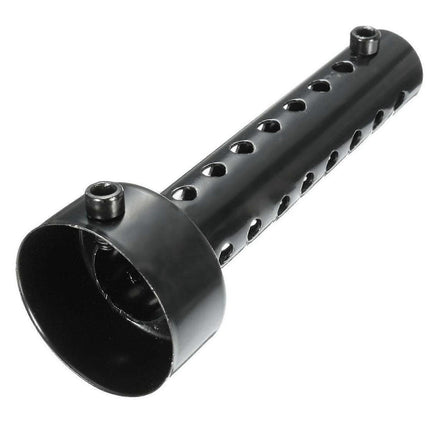 2x Universal Motorcycle Exhaust Pipe Silencer Db Killer 48mm Black.