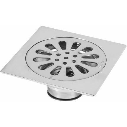 Thick Stainless Steel Floor Drain Anti-odor Square Shower Drain for Bathroom 100 100mm (Style : 3).