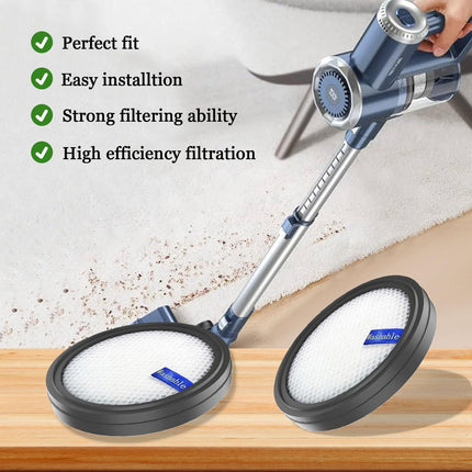 Replacement Filter for PrettyCare W200/W300/W400/P1/P2 Vacuum Cleaner, Washable..