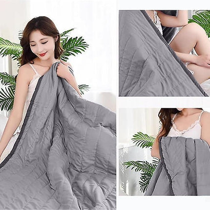 Cooling Summer Blanket - Ice Blanket for Hot Sleepers and Night Sweats, Cooling Blanket with Double-Sided Cooling Effect for All Seasons - Perfect Ray Ray 150x200cm.