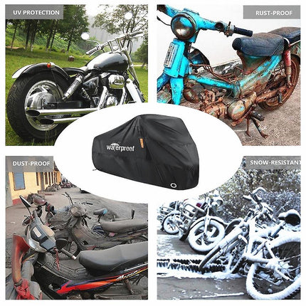 Bicycle Cover Outdoor Waterproof Bicycle Cover with Lock Hole.