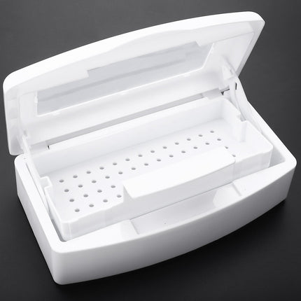 Nail Sterilizer Tray Disinfection Pedicure Manicure Box Art Boxes Tools Manicure Implement Tools.