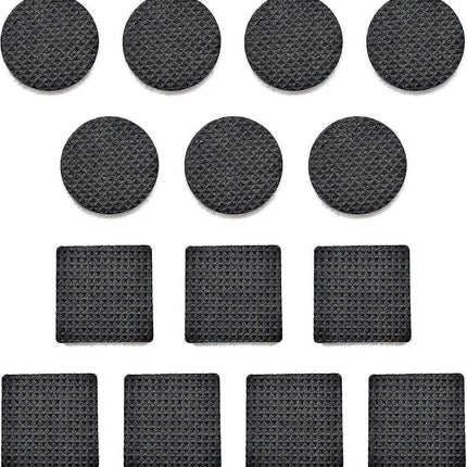 60 pieces non-slip rubber pads, self-adhesive rubber furniture protectors, protective pads for wooden floors, tables, chairs, bed legs.