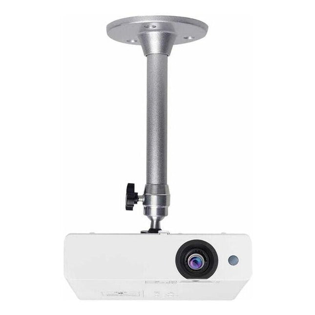 Projector Ceiling Mount, 3kg Load Capacity, 360° Rotation, 90° Tilt Angle, Ceiling and Wall Mount for Mini Projector - Made of Aluminum.