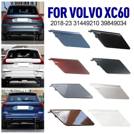 Towbar Hole Cover Rear Bumper For VOLVO XC60 2018-23 39849034 31449210 js Pine Gray.