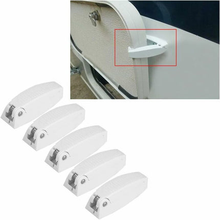 RV Door Lock, Qiilu RV Door Buckle for Camping Vehicle Door Lock for Travel Luggage in Motorhome.