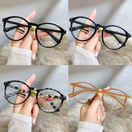 Brown Black Leopard Print Anti Blue Light Glasses Women Men Computer Glasses leopard print.