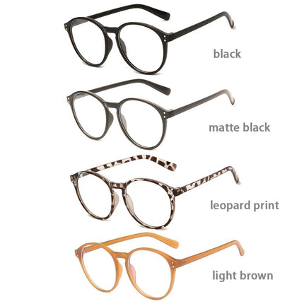 Brown Black Leopard Print Anti Blue Light Glasses Women Men Computer Glasses leopard print.
