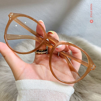 Brown Black Leopard Print Anti Blue Light Glasses Women Men Computer Glasses leopard print.
