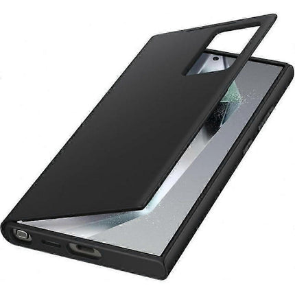 Galaxy S23 Ultra Smart View Wallet Case in Black.