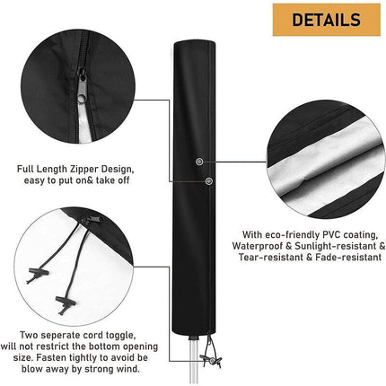 Brabantia Drying Rack Cover, Waterproof Protective Cover for Brabantia Drying Rack, 160x15x15cm, Outdoor Use.