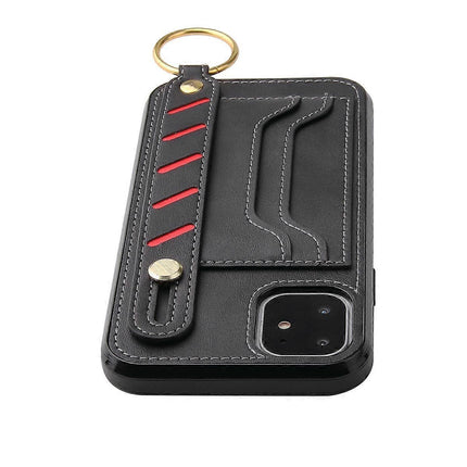Compatible with iPhone 11 Armband Wallet Leather Phone Case-tfrf.