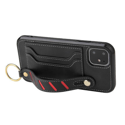 Compatible with iPhone 11 Armband Wallet Leather Phone Case-tfrf.