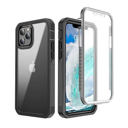 iPhone 12 Full Coverage Premium 3D Case ThreeSixty Transparent Transparent.
