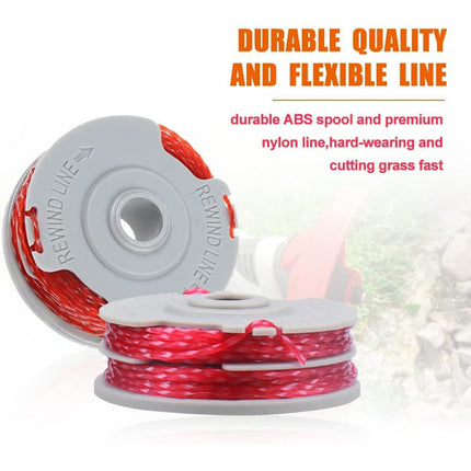 4-pack string trimmer line spool for Flymo FLY021 brush cutter line spool replacement spool for Flymo string trimmer 36ft/1.5mm.