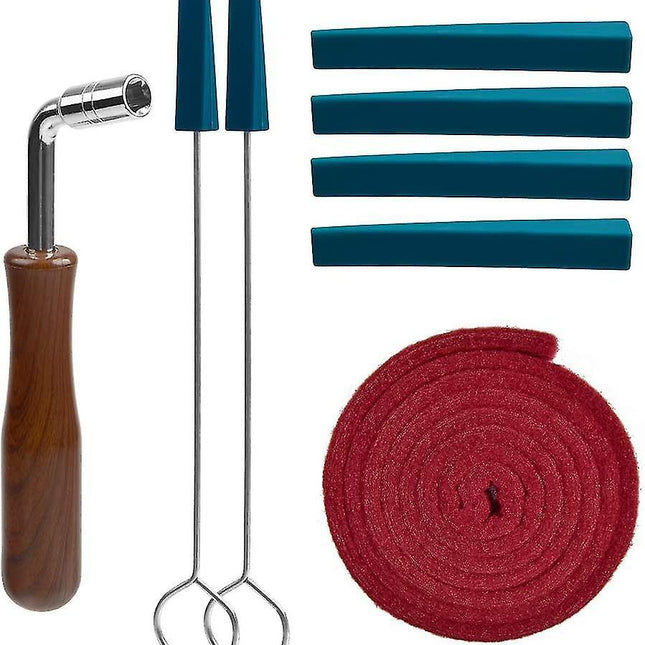 Piano Tuning Kits, Professional 8-Piece Piano Tuning Tools.