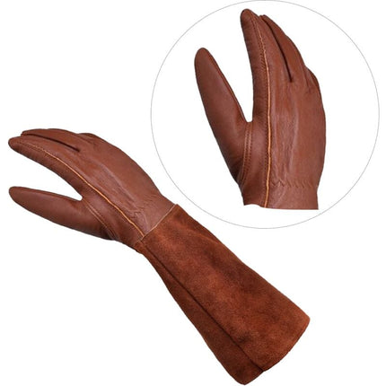 Thorn-proof gardening gloves for women, long gardening gloves, rose pruning gloves for women.