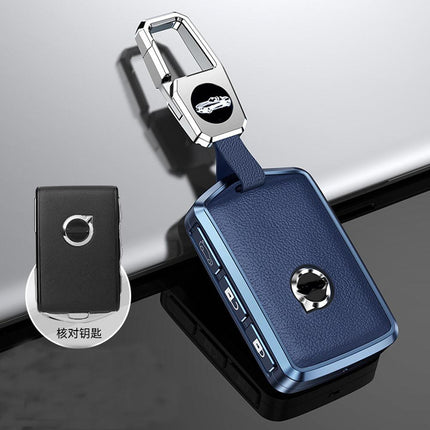 Volvo Smart Car Keychain - Blue - Fits XC60 S90 S60 XC40 XC90 V60 V90 Blue 0.1.