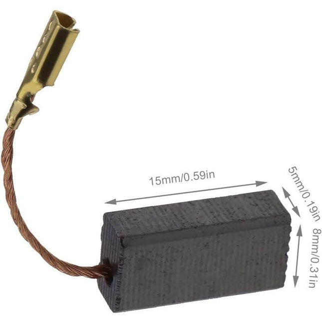 20pcs Carbon Brushes for Angle Grinder Compatible with Bosch Replacement Repair Power Tool Spare Part 15x8x5mm.