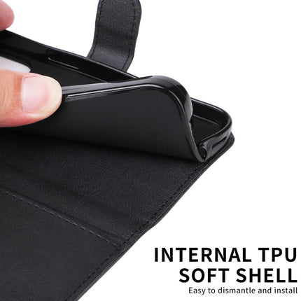 SKALO Xiaomi Redmi A5 4G PU Leather Wallet Case - More Colors_MGF Black.