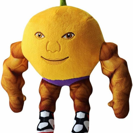 Italian Brainrot Plush, 25 cm U Din Din Din Din Dun Ma Din Din Din Dun Orange Bodybuilder Plush Pillow for Video Game Fans Bodybuilder-tfrf Bodybuilder.