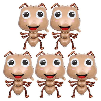 pcs Large Ant Balloons Animal Theme Balloons Ant Foil Balloons Cartoon Balloons Light Brown 75.00X48.00X4.00CM.