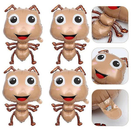 pcs Large Ant Balloons Animal Theme Balloons Ant Foil Balloons Cartoon Balloons Light Brown 75.00X48.00X4.00CM.