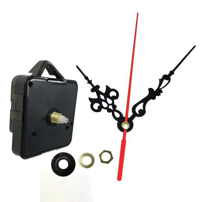 Wall Clock Movement – Silent Quartz Clock – 2-pack.
