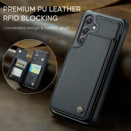 CASEME Samsung Galaxy S25 Case RFID Stand Black_OF 63.