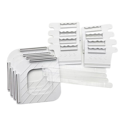 Invisible Sheet and Bed Cover Fastener, Removable and Storable, Keeps Sheets Tight, Sheet Clips for Daily Use White (set of 4).