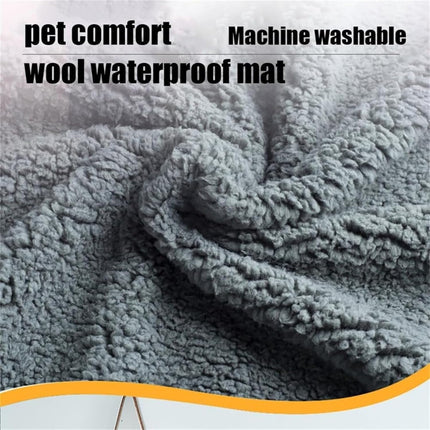 The Waterproof Blanket, Snuggle Blanket for Sofa Bed Couch, Waterproof Pet Blanket for Dog and Cat, 100% Leak Proof Waterproof Fully Pee Proof Brown Brown L:145*165CM.