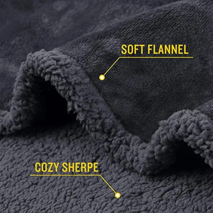 The Waterproof Blanket, Snuggle Blanket for Sofa Bed Couch, Waterproof Pet Blanket for Dog and Cat, 100% Leak Proof Waterproof Fully Pee Proof Brown Brown L:145*165CM.
