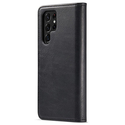 DG.MING 2-in-1 Magnetic Wallet Samsung Galaxy S22 Ultra Black_max.
