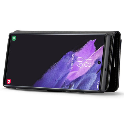DG.MING 2-in-1 Magnetic Wallet Samsung Galaxy S22 Ultra Black_max.