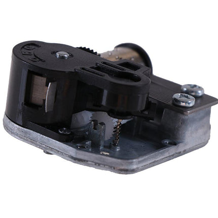 Mechanical DIY Music Box Sankyo Musical Movement + Screws + Black A3:Merry Christmas.