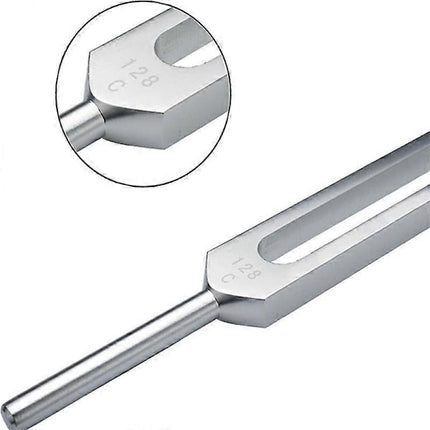 128 Hz Tuning Fork with Weight, Bio-Acoustic Tuning Fork Compatible with Therapy, 128 Hz Acoustic Sliding Tuning Fork.