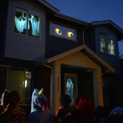 Christmas and Halloween Hologram Projector Window Projector LED.