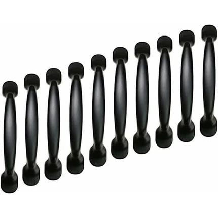 10x 96mm Black Kitchen Handles Door Handles Drawer Handles Bedroom Furniture Handles.