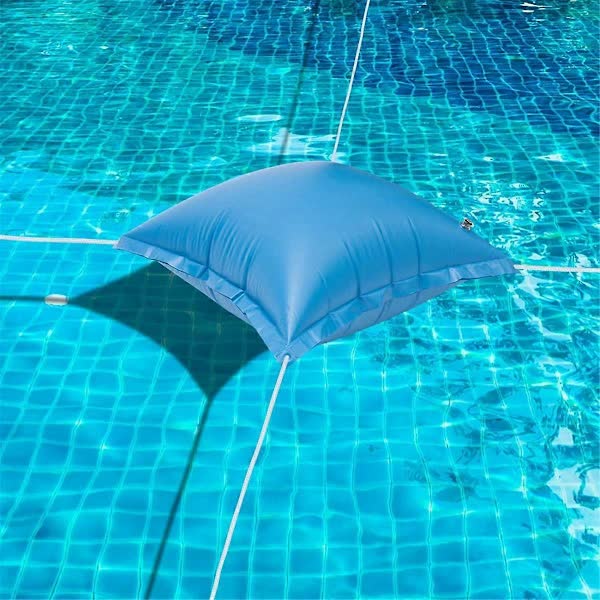 Extra thick winter air cushion for above ground pools, prevents ice damage Blue.