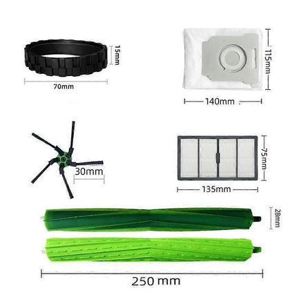 Replacement Parts for iRobot Roomba S9 (9150) S9+ S9 Plus (9550) S Series Connected Robot Vacuum Cleaner Kit_yux.