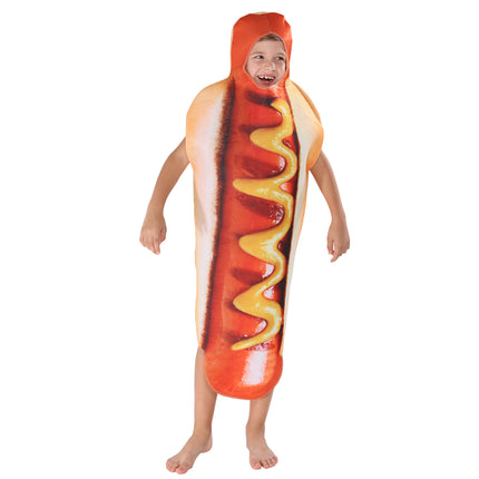3D Color Printing Children Sausage Costume Jumpsuit Food Scene Cosp_yux.