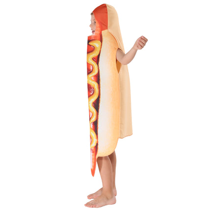 3D Color Printing Children Sausage Costume Jumpsuit Food Scene Cosp_yux.