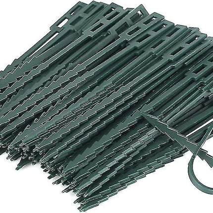 13.5 cm Adjustable Plant Ties, 200 Pcs Flexible Plant Wire Ties Plastic Garden Ties for Plant Support.