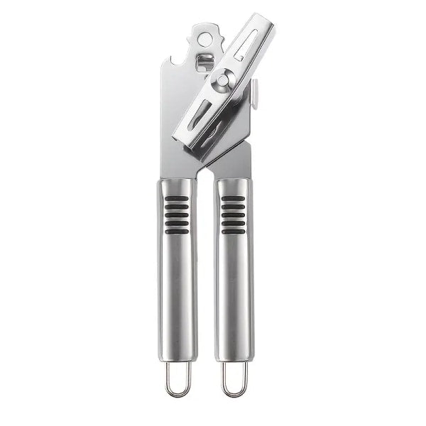 Multifunctional can opener, beer bottle opener, kitchen utensil, simple manual can opener.